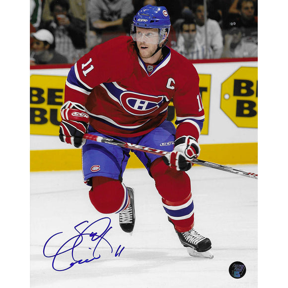 Saku Koivu Autographed Montreal Canadiens 8X10 Photo