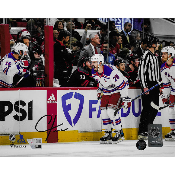 Chris Kreider Autographed New York Rangers 8X10 Photo