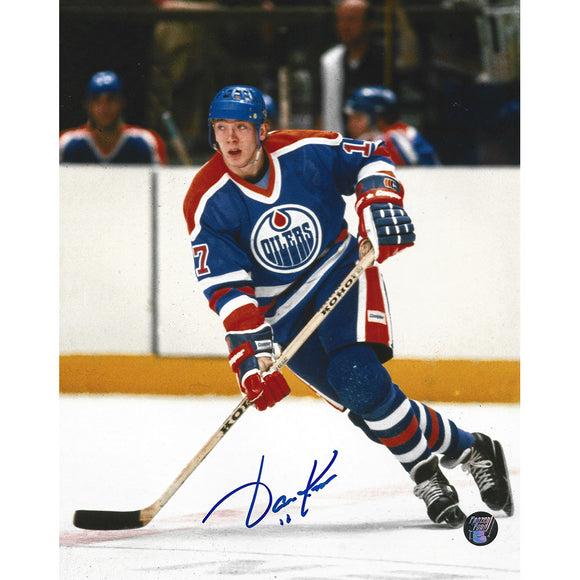 Jari Kurri Autographed Edmonton Oilers 8X10 Photo