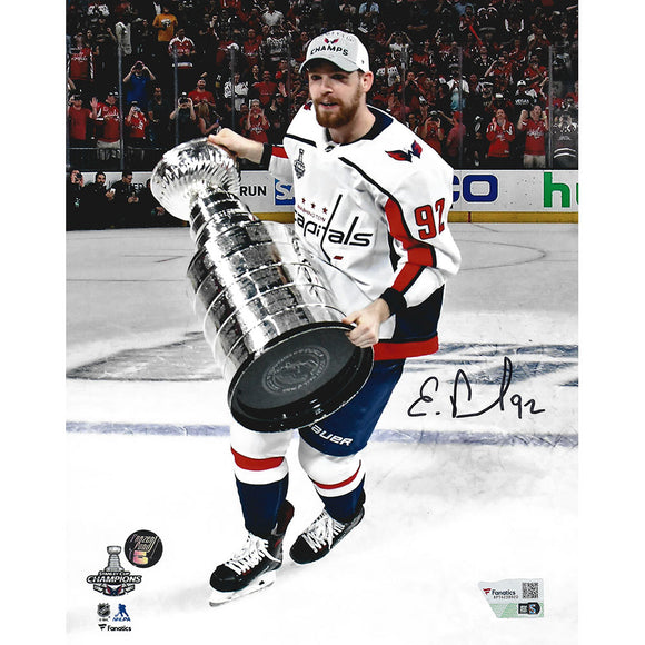 Evgeny Kuznetsov Autographed Washington Capitals 8X10 Photo