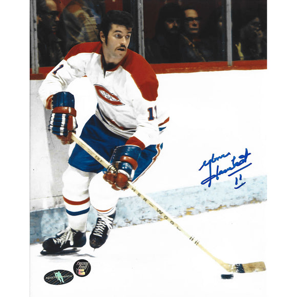 Yvon Lambert Autographed Montreal Canadiens 8X10 Photo