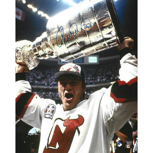 Claude Lemieux Autographed New Jersey Devils 8X10 Photo