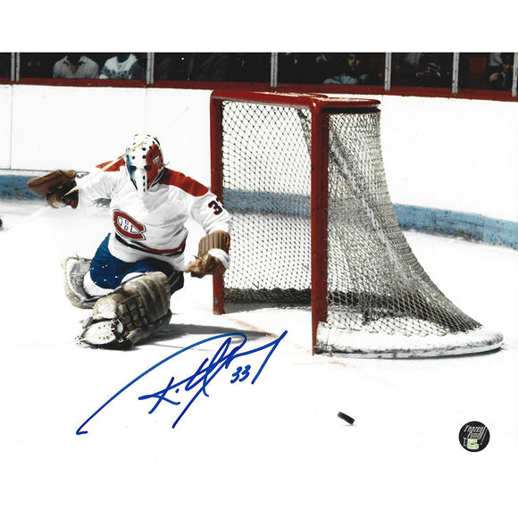 Richard Sevingy Autographed Montreal Canadiens 8X10 Photo (Diving)