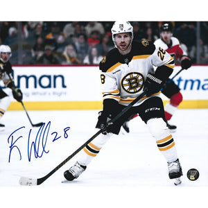 Elias Lindholm Autographed Boston Bruins 8X10 Photo