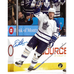 Eric Lindros Autographed Toronto Maple Leafs 8X10 Photo