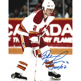 Al MacInnis Autographed Calgary Flames 8X10 Photo
