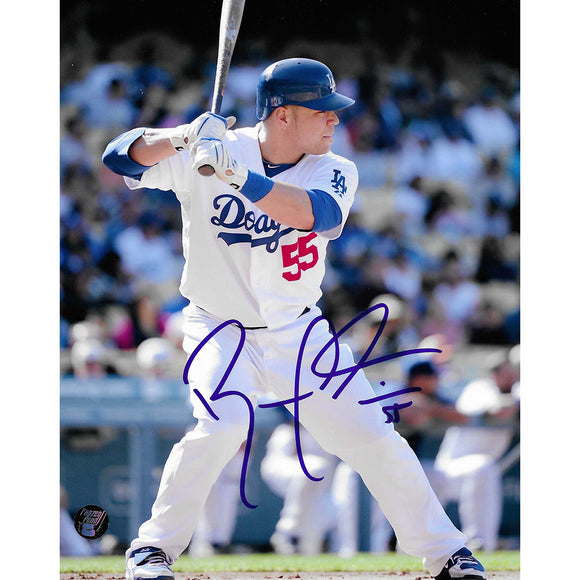 Russell Martin Autographed Los Angeles Dodgers 8X10 Photo