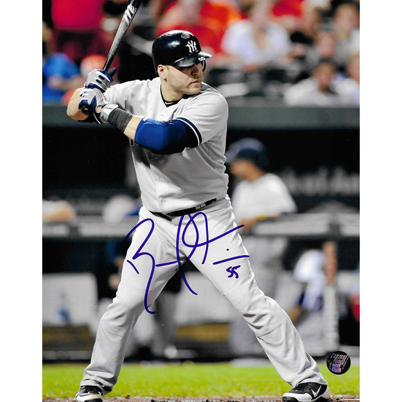 Russell Martin Autographed New York Yankees 8X10 Photo