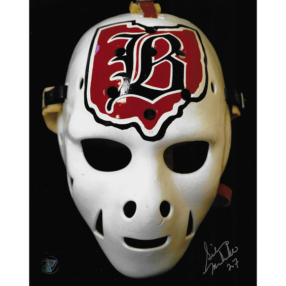 Gilles Meloche Autographed Cleveland Barons 8X10 Photo