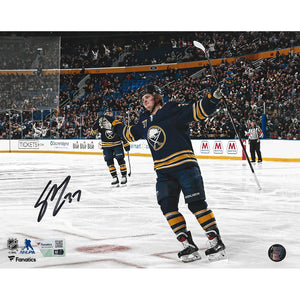 Casey Mittelstadt Autographed Buffalo Sabres 8X10 Photo