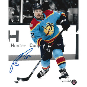 Pre-Order - Brandon Montour Autographed Florida Panthers 8X10 Photo (Reverse Retro)