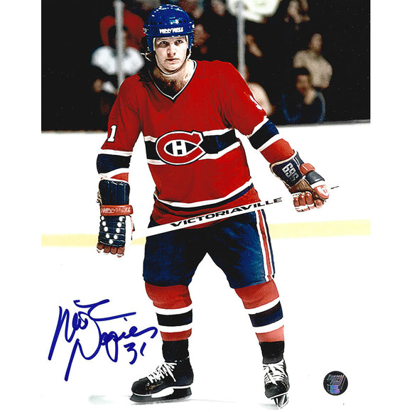 Mark Napier Autographed Montreal Canadiens 8X10 Photo