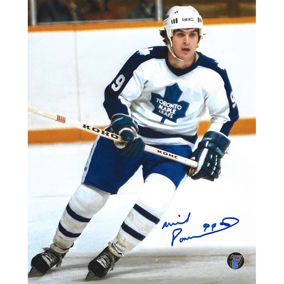 Wilf Paiement Autographed Toronto Maple Leafs 8X10 Photo