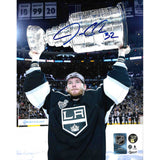 Jonathan Quick Autographed Los Angeles Kings 8X10 Photo (w/Cup)