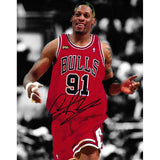 Dennis Rodman Autographed Chicago Bulls 8X10 Photo