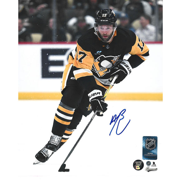 Bryan Rust Autographed Pittsburgh Penguins 8X10 Photo