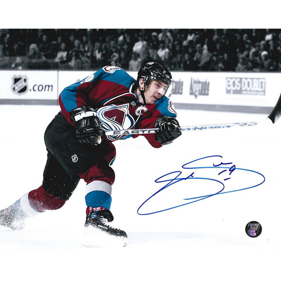 Joe Sakic Autographed Colorado Avalanche 8X10 Photo