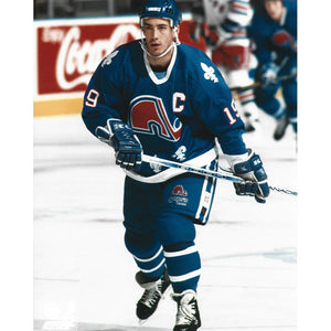 Pre-Order - Joe Sakic Autographed Quebec Nordiques 8X10 Photo