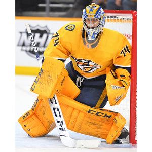 Pre-Order - Juuse Saros Autographed Nashville Predators 8X10 Photo