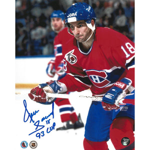 Denis Savard Autographed Montreal Canadiens 8X10 Photo