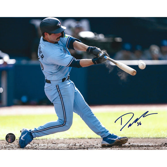 Davis Schneider Autographed Toronto Blue Jays 8X10 Photo