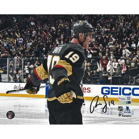 Reilly Smith Autographed Vegas Golden Knights 8X10 Photo (Black Jersey)