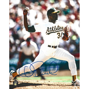 Dave Stewart Autographed Oakland Athletics 8X10 Photo