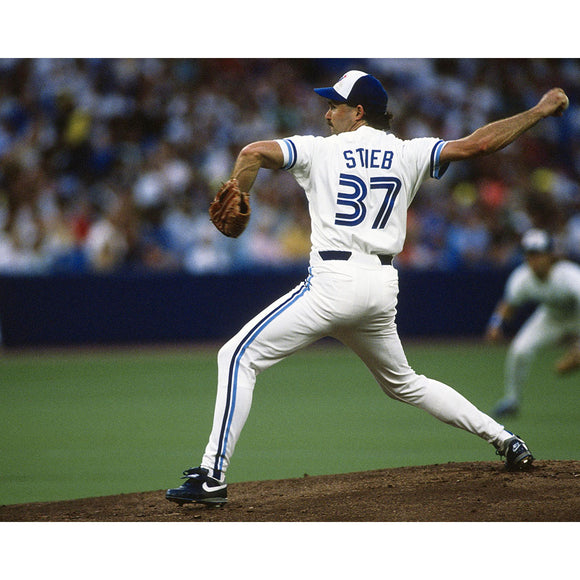 Pre-Order - Dave Stieb Autographed Toronto Blue Jays 8X10 Photo (Back)