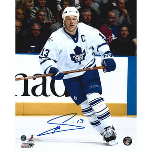 Mats Sundin Autographed Toronto Maple Leafs 8X10 Photo