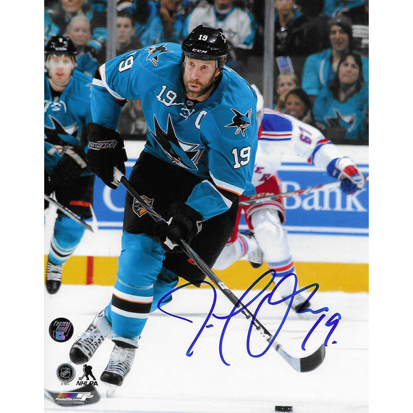 Joe Thornton Autographed San Jose Sharks 16X20 Photo