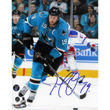 Joe Thornton Autographed San Jose Sharks 16X20 Photo