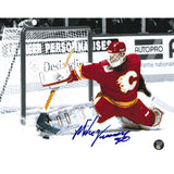 Mike Vernon Autographed Calgary Flames 8X10 Photo (Save)