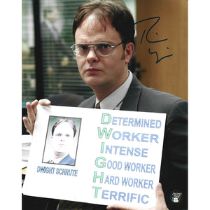 Rainn Wilson Autographed "The Office" 8X10 Photo (DWIGHT)
