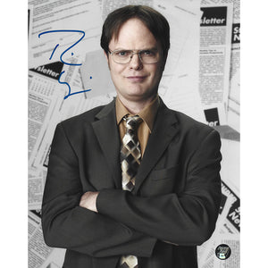 Rainn Wilson Autographed "The Office" 8X10 Photo