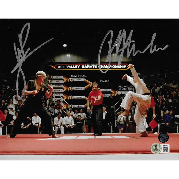 Ralph Macchio/William Zabka Autographed 