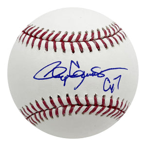 Rogers Clemens Autographed Rawlings OML Baseball w/"Cy 7"