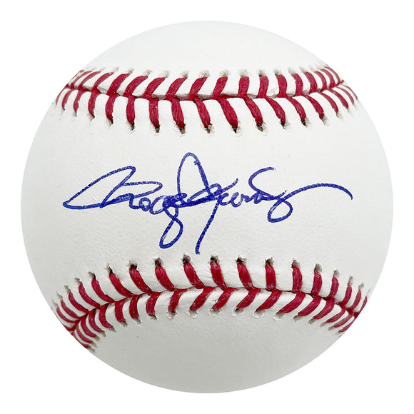 Rogers Clemens Autographed Rawlings OML Baseball
