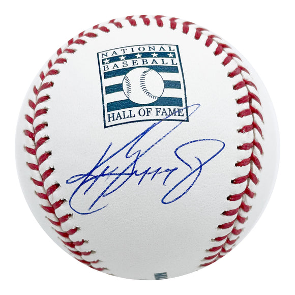 Ken Griffey Jr. Autographed Baseball Hall of Fame OML Baseball
