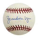 Brandon Lyon Autographed Official American League Baseball