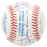 "No Hitter" Multi-Signed Rawlings OML Baseball - 28 Autographs