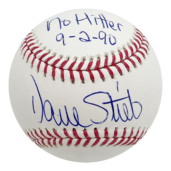 Dave Stieb Autographed Rawlings OML Baseball w/
