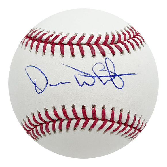 Devon White Autographed Rawlings OML Baseball