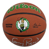 Larry Bird Autographed Boston Celtics Logo Basketball