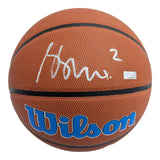 Shai Gilgeous-Alexander Autographed Oklahoma City Thunder Logo Basketball