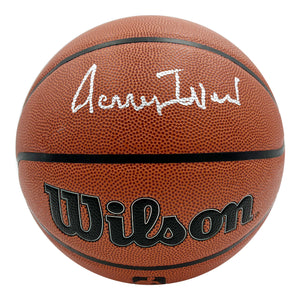 Jerry West (deceased) Autographed Wilson NBA Basketball