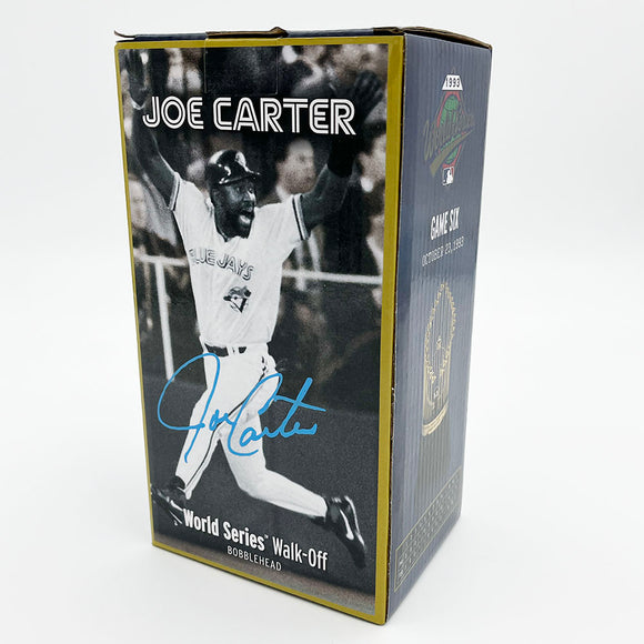 Joe Carter Autographed Toronto Blue Jays 1993 World Series Walk-Off Bobblehead