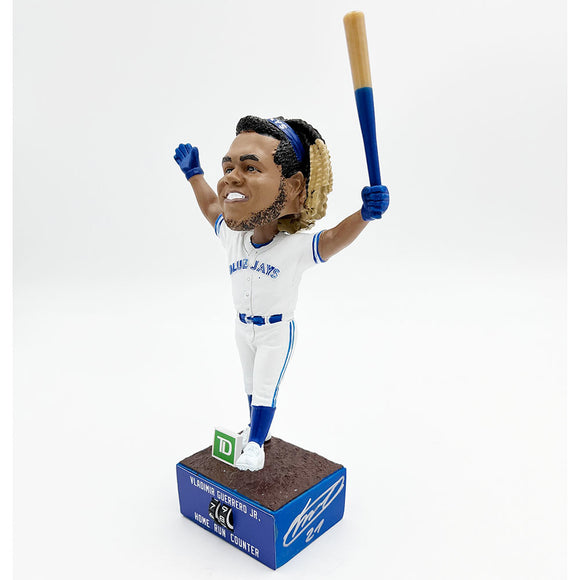 Vladimir Guerrero Jr. Autographed Toronto Blue Jays Home Run Counter Bobblehead