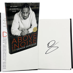 DeMar DeRozan "Above The Noise" Autographed Book