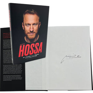 Marian Hossa "My Journey from Trencín to the Hall of Fame" Autographed Book