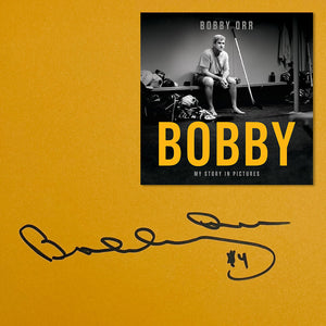 Bobby Orr 'Bobby - My Story in Pictures' Autographed Book
